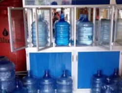 Depot Air Minum Bersertifikat Kesehatan Dapatkan Stiker Khusus