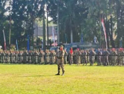 Upacara HUT TNI di Padang Tampilkan Semangat Nasionalisme