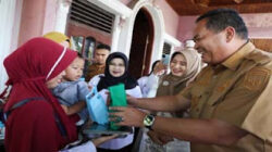 Pemko Pariaman meluncurkan MBG 3 B di Pariaman Tengah.