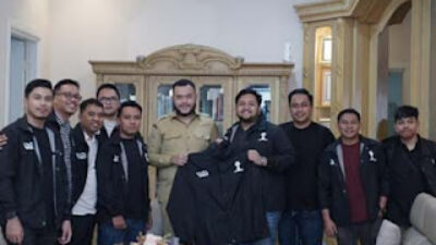 Silaturahmi Wendoky Putra Basko dengan Walikota Fadly Amran