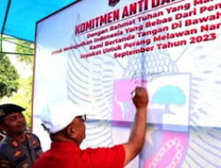 Program Kampung Sehat Polres Agam Tekan Penyalahgunaan Narkoba