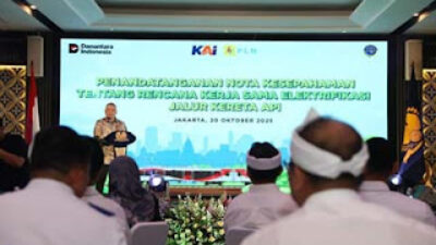 Menteri Perhubungan Apresiasi Inisiatif Elektrifikasi Jalur Kereta