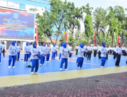 Apresiasi Kenaikan Pangkat Prajuritnya, Dankodaeral III dan KDK III Gelar Olahraga Bersama