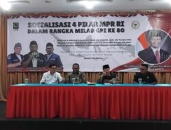Dalam Rangka Milad GPI ke-80 Gandeng MPR RI Gelar Sosialisasi 4 Pilar dan Sosialisasi Pemuda Islam Bebas Narkoba