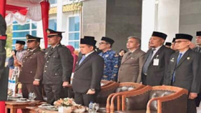 Wabup Solok menghairi upacar peringatan Hari Pahlawan 2025.