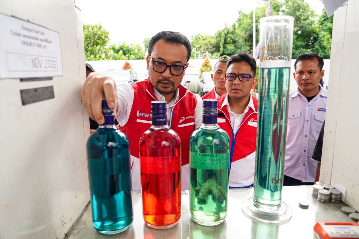 Dirut Pertamina Patra Niaga Cek Kualitas BBM Pertalite Cs, Ini Hasilnya.