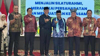 Gubernur Sumbar Mahyeldi menerima delegasi dari Malaysia.