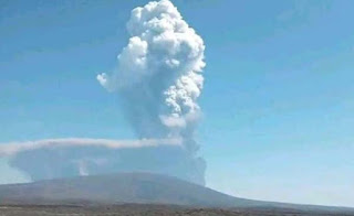 Letusan dahsyat Gunung Hayli Gubbi di Ethiopia