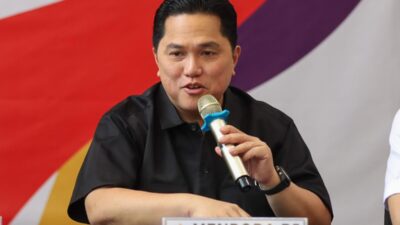 Erick Thohir menjawab soal target Timnas Indonesia U-22 yang diturunkan jadi medali perak di SEA Games 2025.