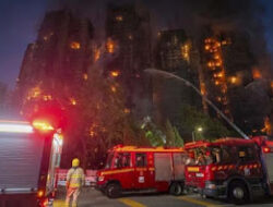 Kebakaran Dahsyat di Hong Kong, Operasi Evakuasi Terkendala Api yang Cepat Menyebar