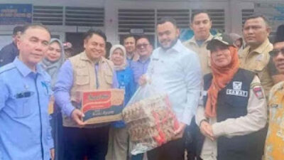 Bank Nagari salurkan bantuan untuk warga terdampak bencana di Sumbar.
