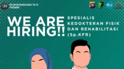 RS Bhayangkara Padang Buka Lowongan Dokter Spesialis Kedokteran Fisik dan Rehabilitasi, Cek Syaratnya!