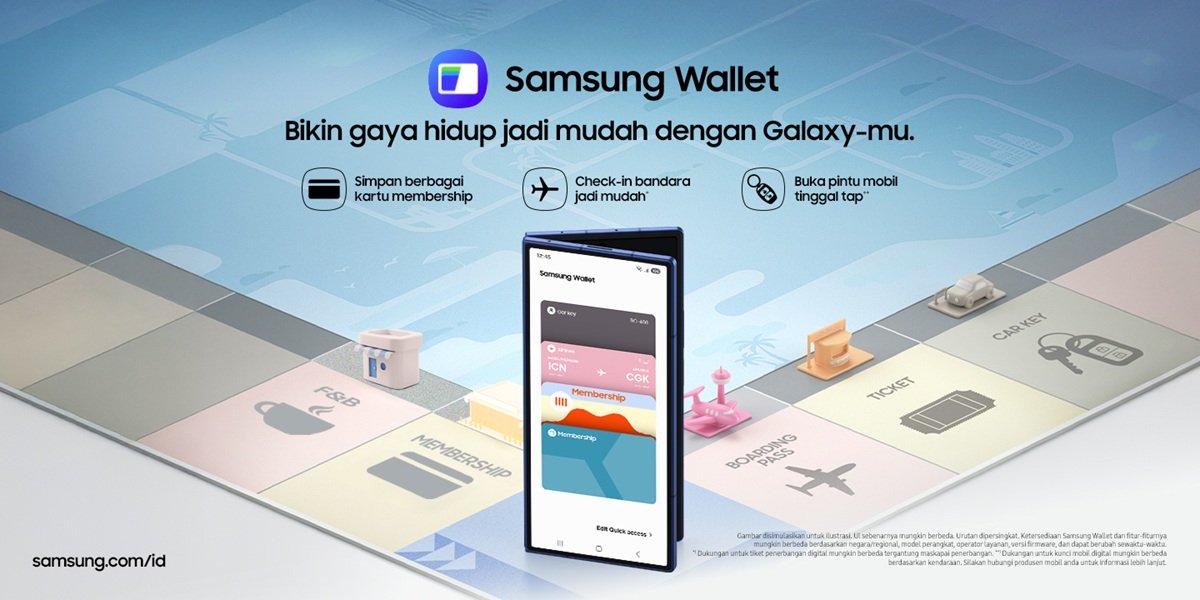Samsung Wallet resmi diluncurkan di Indonesia.