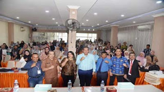 Wako Pariaman membuka pelatihan peningkatan kapasitas pengurus Koperasi
