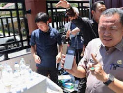 Wako Yota Balad Tinjau Pemasangan Filter Air di SMPN 2