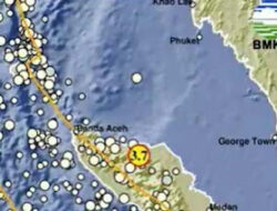 BMKG Catat Gempa Magnitudo 3,7 di Aceh