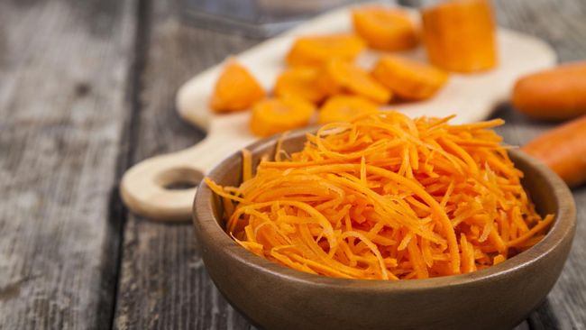 Tren salad wortel yang sedang ramai di medsos.