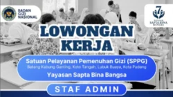 Lowongan Kerja Terbaru Yayasan Sapta Bina Bangsa untuk Posisi Staf Admin, Gaji dan Fasilitas Menarik!