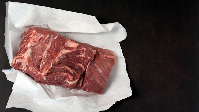 Daging di Supermarket.