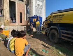 Jalan Berangsur Terbuka, Fasilitas Air Bersih Digencarkan bagi Pengungsi Aceh