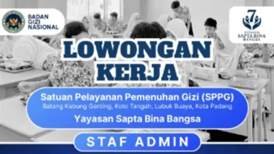 Lowongan Kerja Terbaru Yayasan Sapta Bina Bangsa untuk Posisi Staf Admin, Gaji dan Fasilitas Menarik!