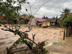 16 Nagari di 9 Kecamatan Solok Dilanda Banjir dan Longsor, Infrastruktur Ikut Rusak