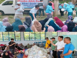Kondisi Memprihatinkan, AGA Peduli Prioritaskan Kebutuhan Pokok Warga Terdampak