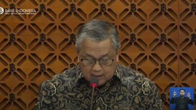 Gubernur Bank Indoensia.