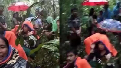Evakuasi Mendesak Puluhan Warga Tapanuli Tengah yang Terjebak di Gunung