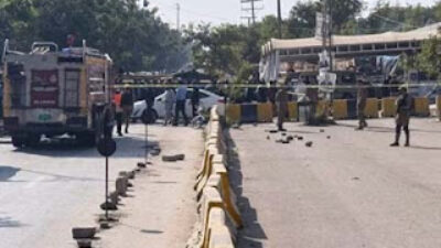Ledakan bom bunuh diri mengguncang Kota Islamabad, Pakistan, Selasa (11/11/2025).