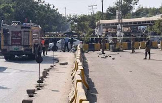 Ledakan bom bunuh diri mengguncang Kota Islamabad, Pakistan, Selasa (11/11/2025).