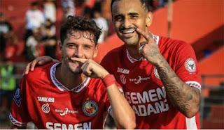 Filipe Chaby dan Bruno Gomes jadi pemain kunci kemenangan Semen Padang FC