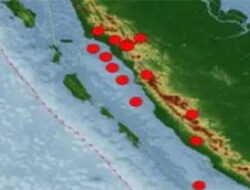 Zona Subduksi Mentawai Picu Gempa di Sumbar