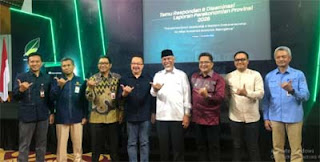 Gubernur Sumatera Barat, Mahyeldi Ansharullah, resmi membuka acara Temu Responden