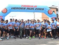 Kogabwilhan III Gelorakan Semangat Pahlawan Lewat Trisula Run 2025