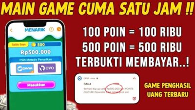 Game penghasil uang dan saldo DANA. Terbukti membayar.
