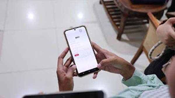 Antrian online layanan di Kantor Pertanahan.