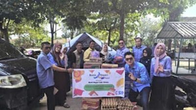Bank Nagari Cabang Siteba menunjukkan kepedulian
