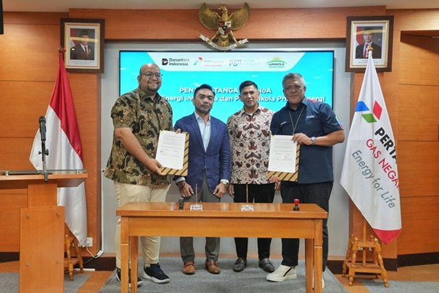 PGN Gagas dan Renikola teken kerja sama penyediaan Compressed Biomethane Gas.