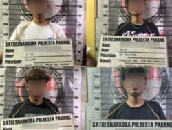 Empat Remaja Diamankan di Masjid Raya Al Minangkabau karena Ganja