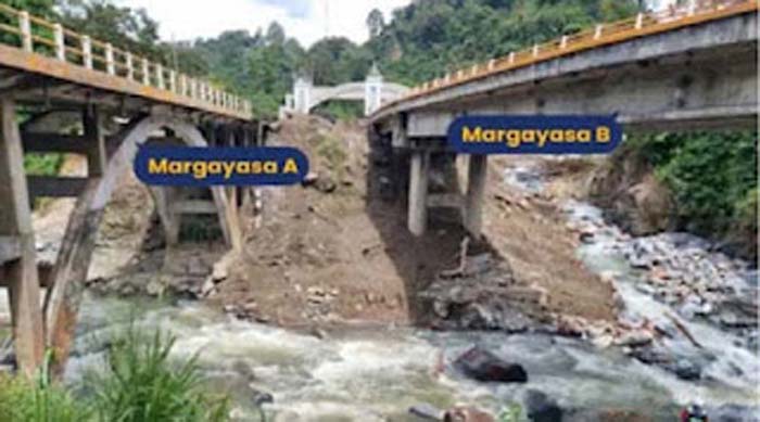 Jembatan Kembar Margayasa di Padang Panjang.