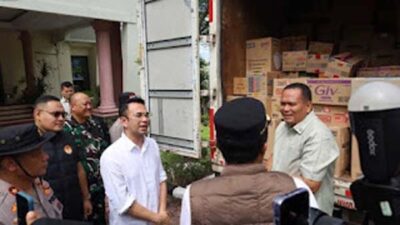 Raffi Ahmad Turun Tangan Bantu Pemulihan Kota Pariaman