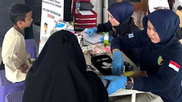 Penyuluhan P3K dan layanan kesehatan KAI Sumbar.