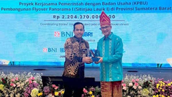 Bank Nagari Suntik Rp 209 Miliar untuk Pembiayaan Flyover Panorama I Sitinjau Lauik