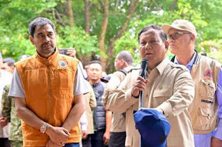 Prabowo: Puluhan Helikopter dan Pesawat Dikerahkan untuk Tangani Bencana di Sumatera