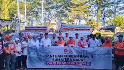 Logistik dan Dapur Umum PKS Siap Bantu Warga Terdampak Banjir