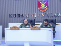 Pangdam VI/Mulawarman Pimpin Paparan Dandim Terkait Program KDKMP
