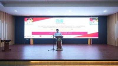 Bupati Solok Jon Firman Pandu meresmikan aplikasi SIPADAN.