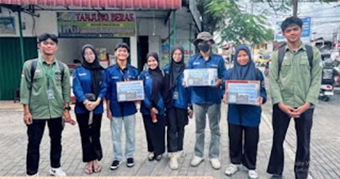 Mahasiswa Prodi Sistem Informasi UIN IB Galang Donasi untuk Korban Bencana di Padang.