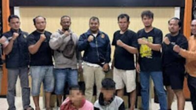 Dua Pengedar Shabu di Tapan Ditangkap Satresnarkoba Polres Pessel.